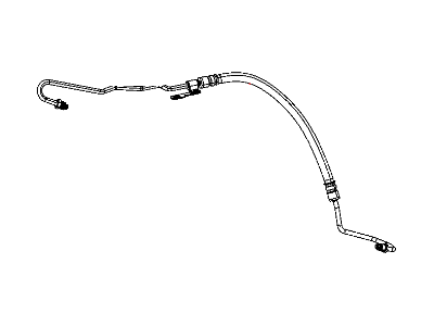 Jeep Patriot Power Steering Hose - 5105975AE