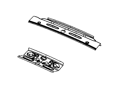 Mopar 5076971AC Header-Roof Rear