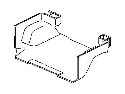 Mopar MN92RSB Carpet Luggage Compartment