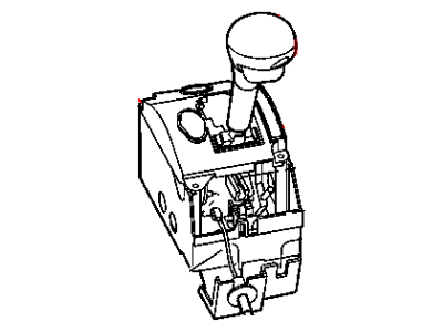 Chrysler 300M Automatic Transmission Shifter - 4578148AA