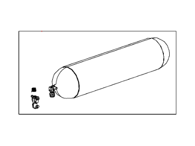 Mopar 68185314AA Fuel Tank