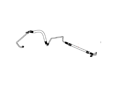 2012 Chrysler 200 Power Steering Hose - 5272817AG