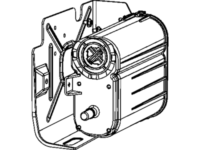 Mopar 4891757AC CANISTER-Vapor