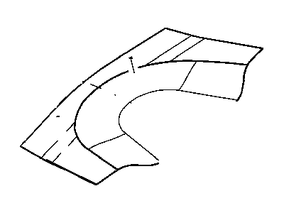 Mopar 4806074AA Shield-Front