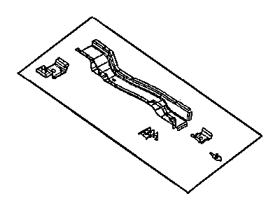 Mopar 55256771AG CROSSMEMBER-Floor Pan