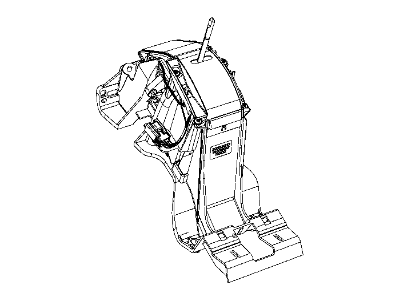 Dodge Caliber Automatic Transmission Shifter - 68059485AC