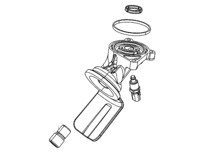 Dodge Durango Oil Filter Housing - 68382405AA