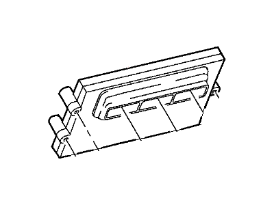 Dodge Ram Wagon Engine Control Module - R6028579AF