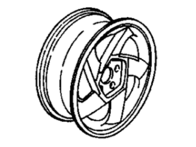 1992 Dodge Stealth Spare Wheel - MB914541
