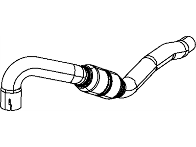 Mopar 5147253AB Front Exhaust Pipe