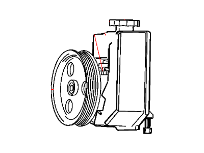 Mopar 52088710AB Power Steering Pump