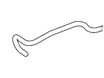 Mopar 4891048AB Hose-CANISTER To LDP Vent Valve