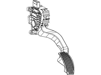 Mopar 4627231AA Pedal-Accelerator