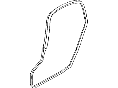 Mopar 4763879AE WEATHERSTRIP-Door Glass