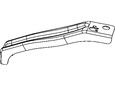 Mopar 52125349AC GUSSET-Track Bar