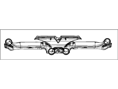 Mopar 68080789AA Duct-Center Distribution