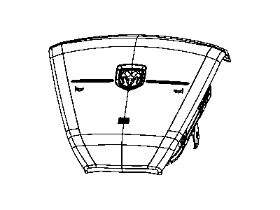 Mopar UW70XDVAG Driver Air Bag