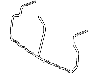 Mopar 55077822AB Bracket-Grille