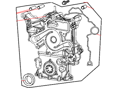 Mopar 53021323AJ Cover-Timing Case