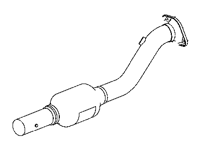 2007 Dodge Caliber Catalytic Converter - 5290933AB