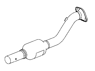 Dodge Caliber Catalytic Converter - 5105428AC