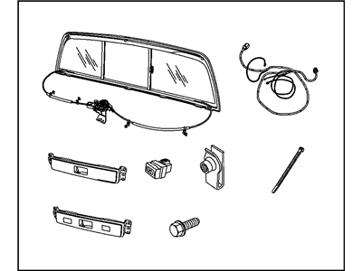 Mopar 82210002 Window-Slider - Power Rear