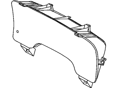 Ram Dakota Instrument Cluster - 4839000AA