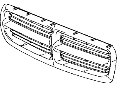 2002 Dodge Durango Grille - 5EH12WB7