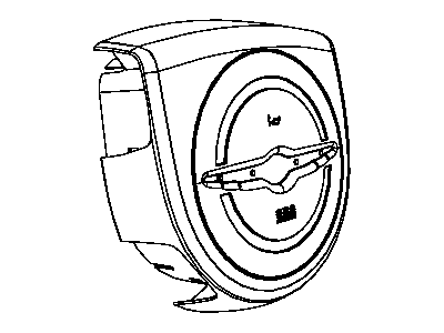 Mopar 1JA22DX9AH Driver Air Bag