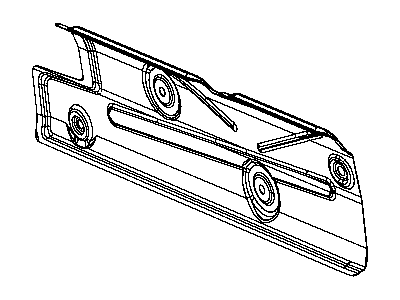 Mopar 4721529AC Shield-Fuel Tank