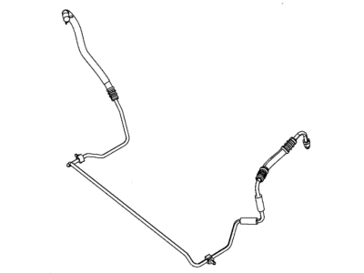 2017 Jeep Wrangler Power Steering Hose - 5154923AD