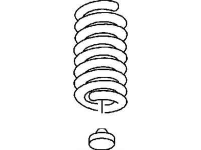 2003 Dodge Ram 2500 Coil Springs - 52113983AA