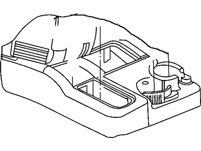 Mopar ZG781DVAA Console-Floor