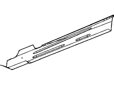 Mopar 5098231AA Panel-Body Side SILL Inner