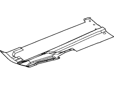 Mopar 5103156AB Pan-Front Floor