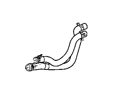 Mopar 5058672AC Hose-Heater Return