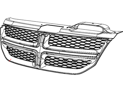 Dodge Grille - 5NB56TZZAA