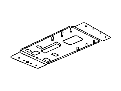 Mopar 68037922AB Bracket-Dvd Screen