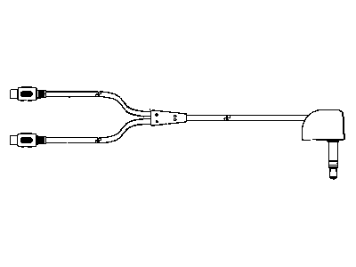 Mopar 68068543AA Cable-Audio Input