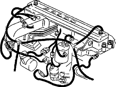 Mopar 56051960AD Wiring-Engine