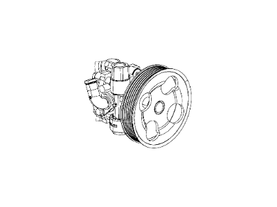 2019 Dodge Journey Power Steering Pump - 68067885AC