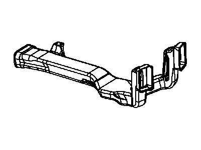 Mopar 68053384AA Duct-Floor Console