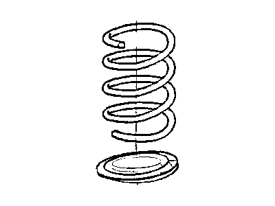 Dodge Neon Coil Springs - 4656283