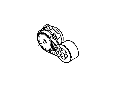 Mopar 5086958AA PULLEY-Belt