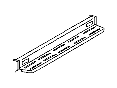 Mopar 5125121AA Rear Bumper