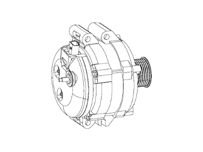 2018 Ram 1500 Alternator - 56029696AA