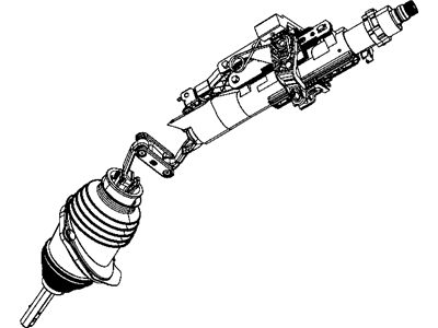 2012 Chrysler 300 Steering Column - 5057577AC