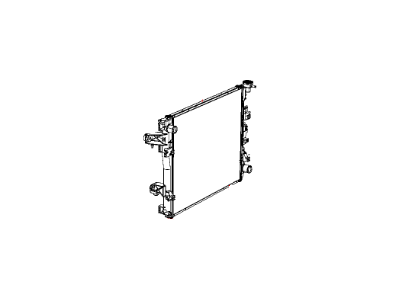 Mopar 55056870AF Engine Cooling Radiator