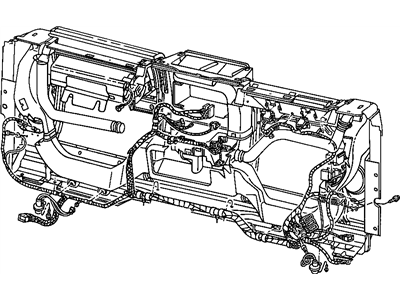 Mopar 56010108AJ Wiring Instrument Panel