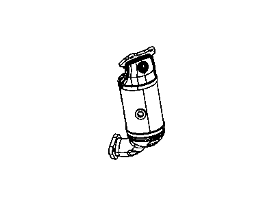 Chrysler Catalytic Converter - 68036151AF